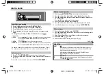 Preview for 8 page of Kenwood kdc-bt700dab Manual For Use And Installation