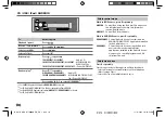 Preview for 12 page of Kenwood kdc-bt700dab Manual For Use And Installation
