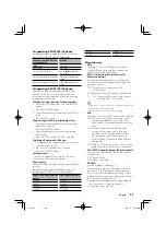 Preview for 31 page of Kenwood KDC-BT7043U Instruction Manual