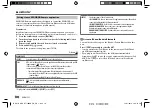 Preview for 22 page of Kenwood KDC-BT710DAB Instruction Manual