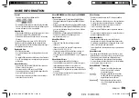 Preview for 23 page of Kenwood KDC-BT720HD Instruction Manual