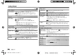 Preview for 14 page of Kenwood KDC-BT740DAB Instruction Manual