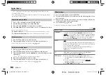 Preview for 16 page of Kenwood KDC-BT740DAB Instruction Manual