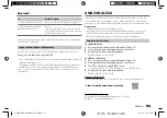 Preview for 31 page of Kenwood KDC-BT740DAB Instruction Manual