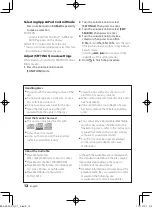 Preview for 12 page of Kenwood KDC-BT752HD Instruction Manual