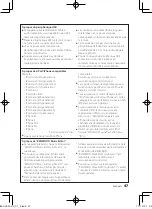 Preview for 47 page of Kenwood KDC-BT752HD Instruction Manual