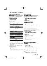 Preview for 11 page of Kenwood KDC-BT7539U Instruction Manual