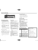 Preview for 5 page of Kenwood KDC-BT755HD Quick Start Manual