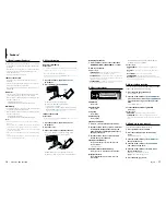 Preview for 23 page of Kenwood KDC-BT755HD Quick Start Manual