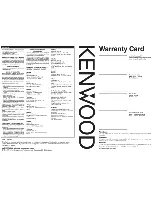 Preview for 43 page of Kenwood KDC-BT755HD Quick Start Manual