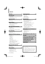 Preview for 2 page of Kenwood KDC-BT838U - Radio / CD Instruction Manual