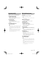 Предварительный просмотр 27 страницы Kenwood KDC-BT838U - Radio / CD Instruction Manual