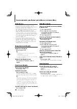 Preview for 98 page of Kenwood KDC-BT838U - Radio / CD Instruction Manual