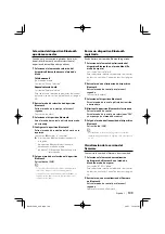 Preview for 109 page of Kenwood KDC-BT838U - Radio / CD Instruction Manual