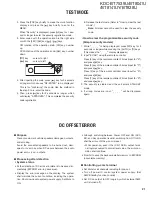 Preview for 21 page of Kenwood KDC-BT838U - Radio / CD Service Manual