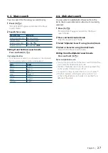 Preview for 27 page of Kenwood KDC-BT858U Instruction Manual