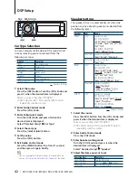 Preview for 42 page of Kenwood KDC-BT945U Instruction Manual