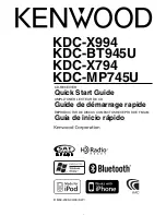 Preview for 79 page of Kenwood KDC-BT945U Instruction Manual