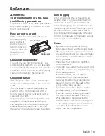 Preview for 3 page of Kenwood KDC-BT952HD Quick Start Manual