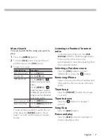 Preview for 7 page of Kenwood KDC-BT952HD Quick Start Manual