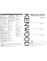 Preview for 65 page of Kenwood KDC-BT952HD Quick Start Manual