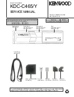 Kenwood KDC-C465 Service Manual preview