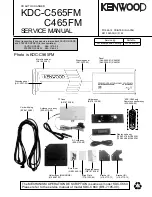 Kenwood KDC-C465FM Service Manual preview