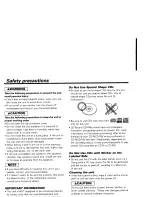 Preview for 3 page of Kenwood KDC-C467 Instruction Manual