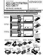 Kenwood KDC-C467 Service Manual preview