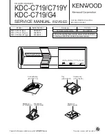 Kenwood KDC-C719/C719Y Service Manual preview