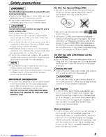 Preview for 3 page of Kenwood KDC-C719MP Instruction Manual