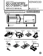 Preview for 1 page of Kenwood KDC-C719MP Service Manual