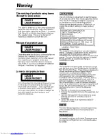 Preview for 2 page of Kenwood KDC-C810 Instruction Manual