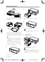 Предварительный просмотр 6 страницы Kenwood KDC-CMP21V Instruction Manual