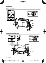 Предварительный просмотр 12 страницы Kenwood KDC-CMP21V Instruction Manual