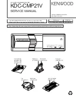 Kenwood KDC-CMP21V Service Manual preview