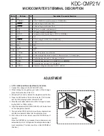 Preview for 7 page of Kenwood KDC-CMP21V Service Manual