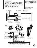 Kenwood KDC-CPS85 Service Manual preview