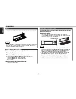 Preview for 8 page of Kenwood KDC-D301 Instruction Manual