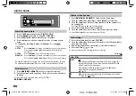 Preview for 8 page of Kenwood KDC-DAB400U Instruction Manual