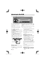 Preview for 8 page of Kenwood KDC-DAB41U Instruction Manual