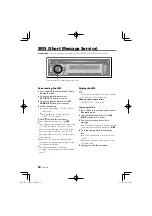 Preview for 26 page of Kenwood KDC-DAB41U Instruction Manual