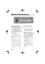 Preview for 106 page of Kenwood KDC-DAB41U Instruction Manual