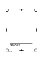 Preview for 124 page of Kenwood KDC-DAB41U Instruction Manual