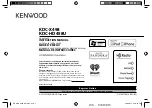 Kenwood KDC-HD458U Instruction Manual preview