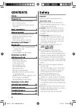 Preview for 2 page of Kenwood KDC-HD548U Instruction Manual