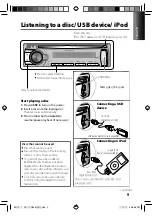 Preview for 9 page of Kenwood KDC-HD548U Instruction Manual