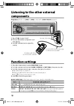 Preview for 12 page of Kenwood KDC-HD548U Instruction Manual