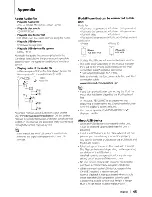 Preview for 45 page of Kenwood KDC-HD942U Instruction Manual