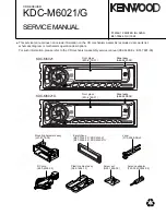 Kenwood KDC-M6021/G Service Manual preview